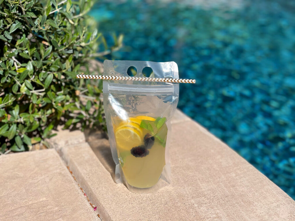 Easily take these capri suns on the go with ClearBags Drink Pouches