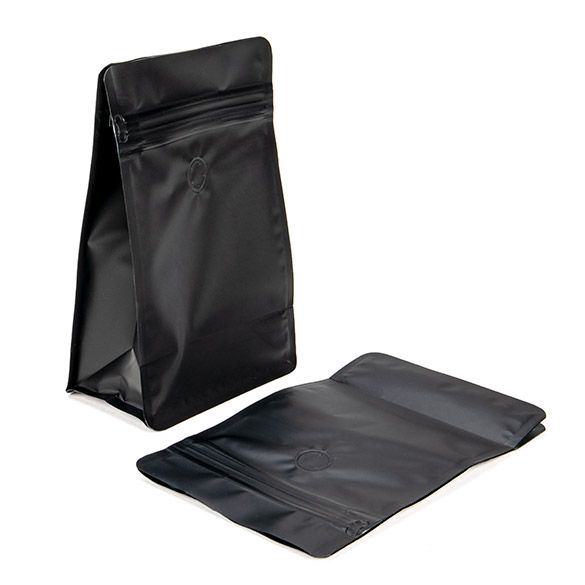 Box bottom coffee bags have lots of great features and benefits.