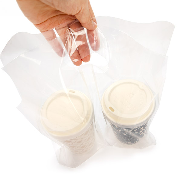 The handle allows for comfortable, easy carrying.