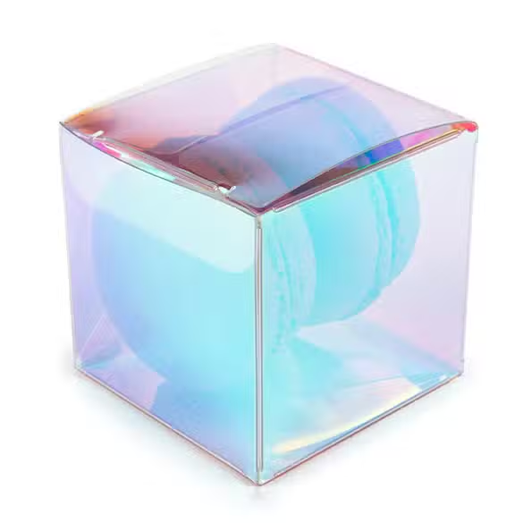 Iridescent Boxes are a great way for your product to stand out on a shelf!