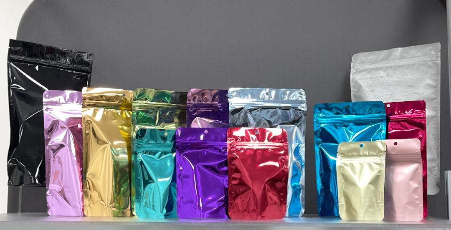 ClearBags offers Stand Up Pouches in a variety of colors so you can find something that best represents your brand colors.